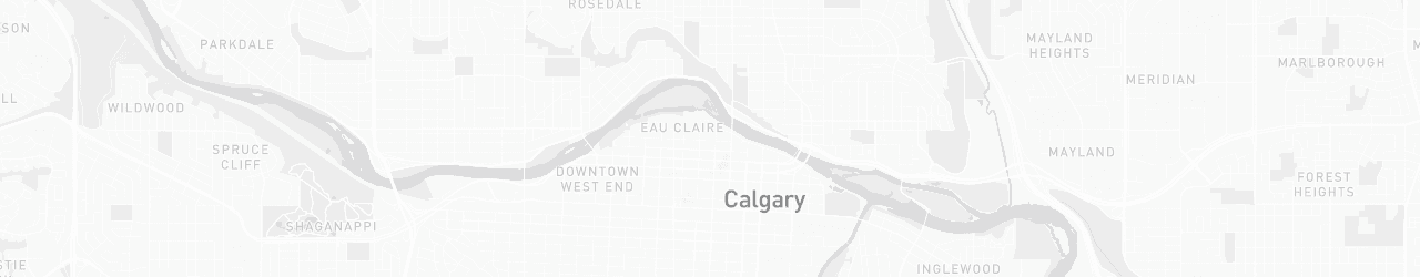 Mapa de Calgary