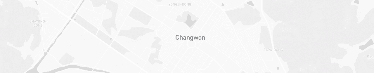 Mapa de Changwon