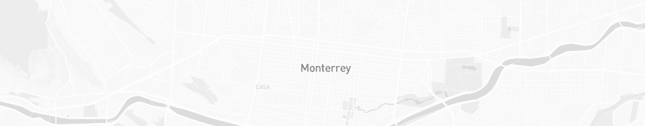 Mapa de Monterrey