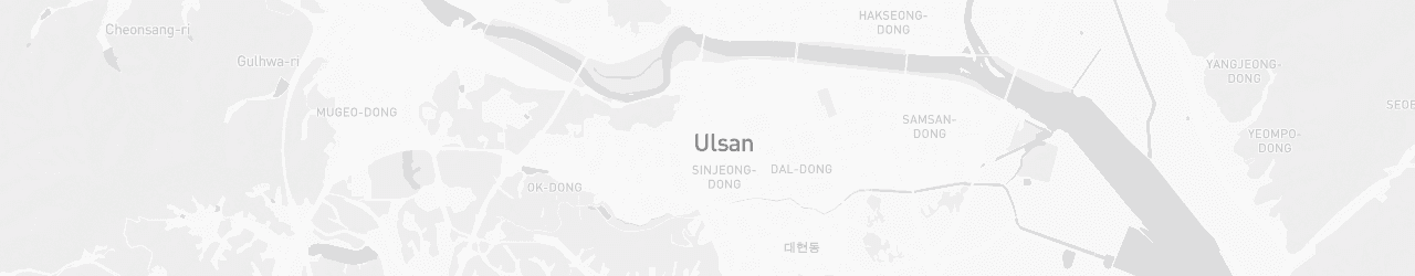 Mapa de Ulsan
