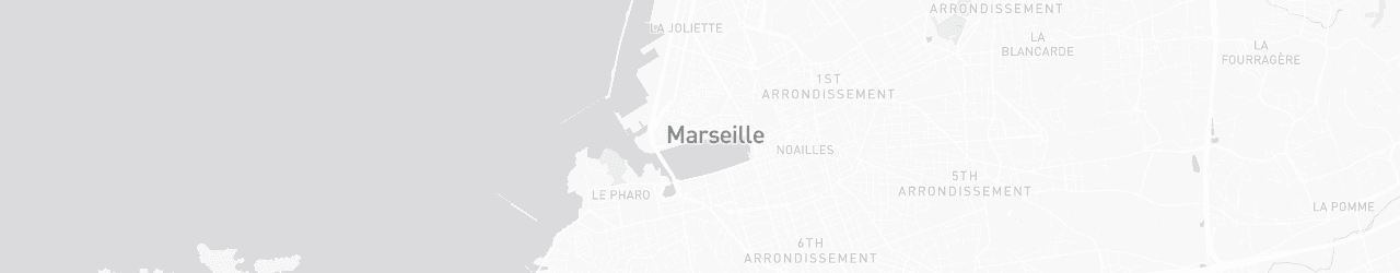 Mapa de Marsella