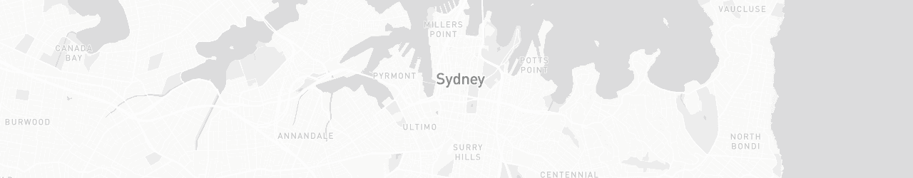 Mapa de Sídney