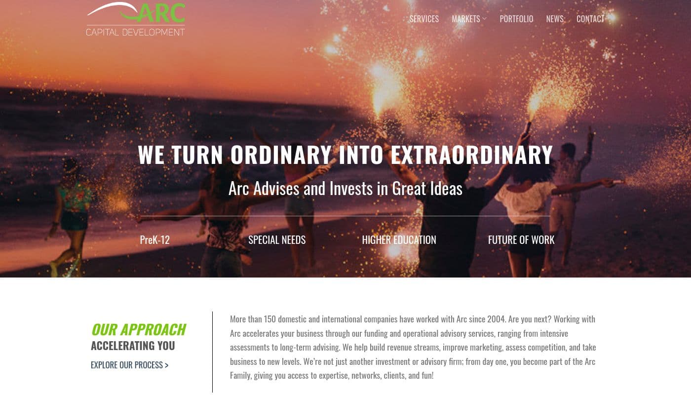Banner de Arc Capital Development