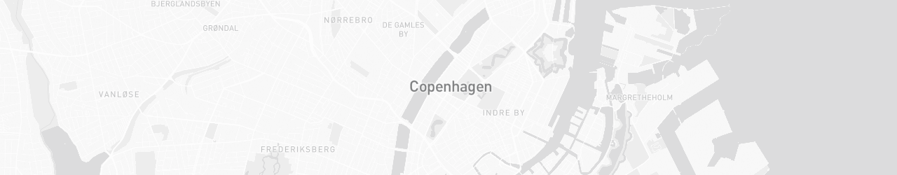 Map of Copenhague