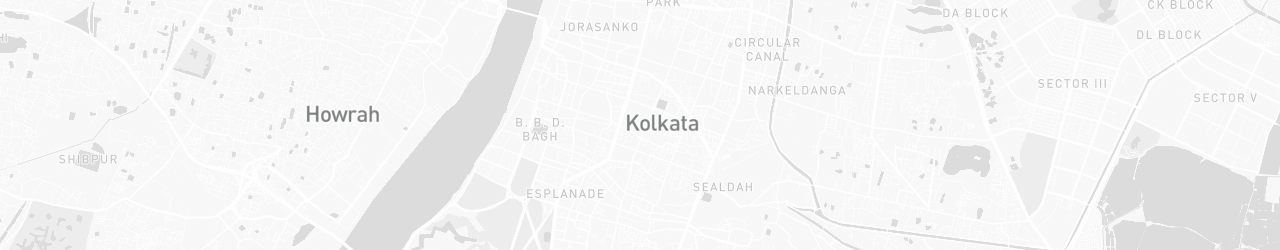 Map of Calcuta