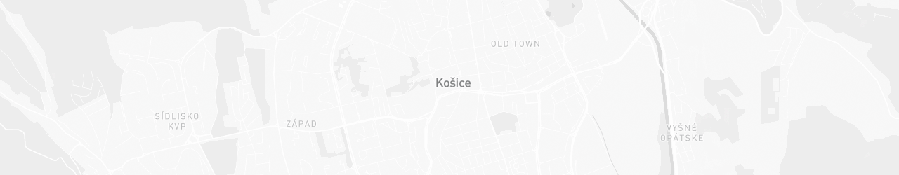 Map of Košice
