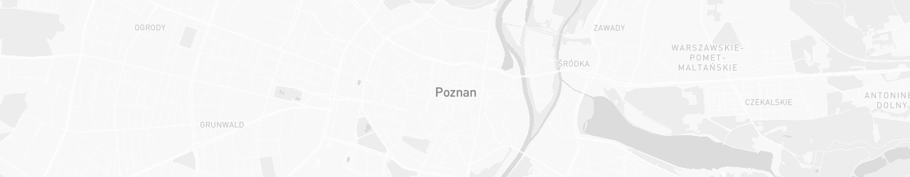 Map of Poznań