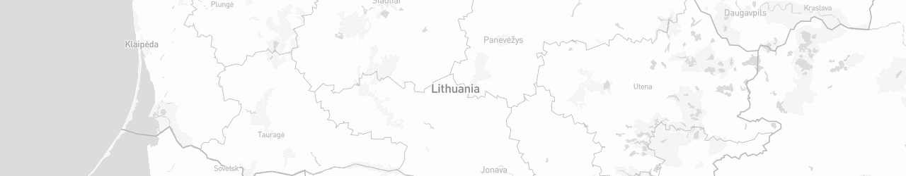 Map of Lituania