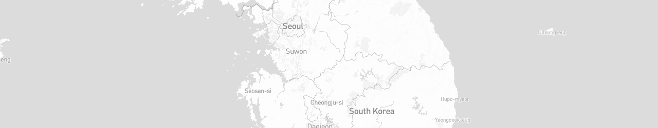 Map of Corea del Sur